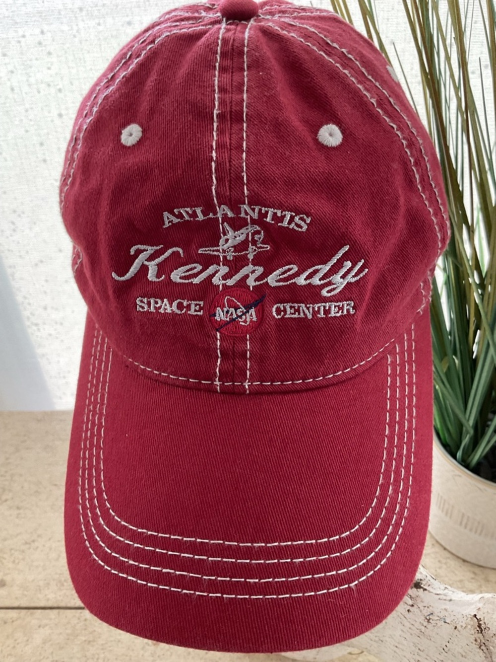 Kennedy Space Center Atlantis Embroidered Baseball Cap NEW